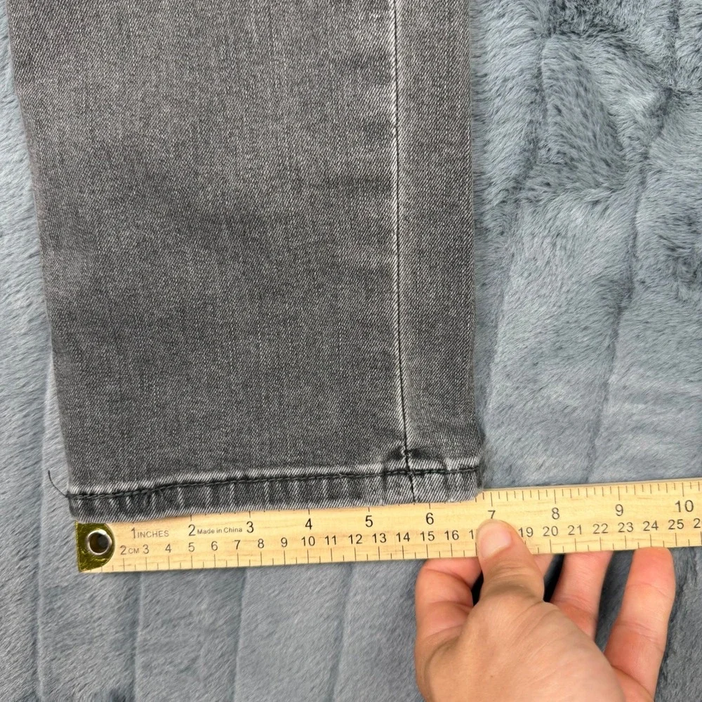 Levis 511 Slim Fit Grey Wash Stretch Denim Jeans Mens 33x34 04511-2139